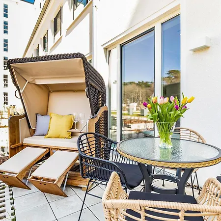 アパート Prora - Ferienwohnung Mit 2 Terrassen - Treibsand ビンツ